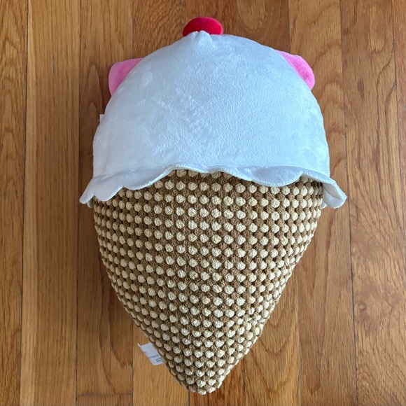 Super cute cat ice cream cone plush 14”x10” - Picture 2 of 2